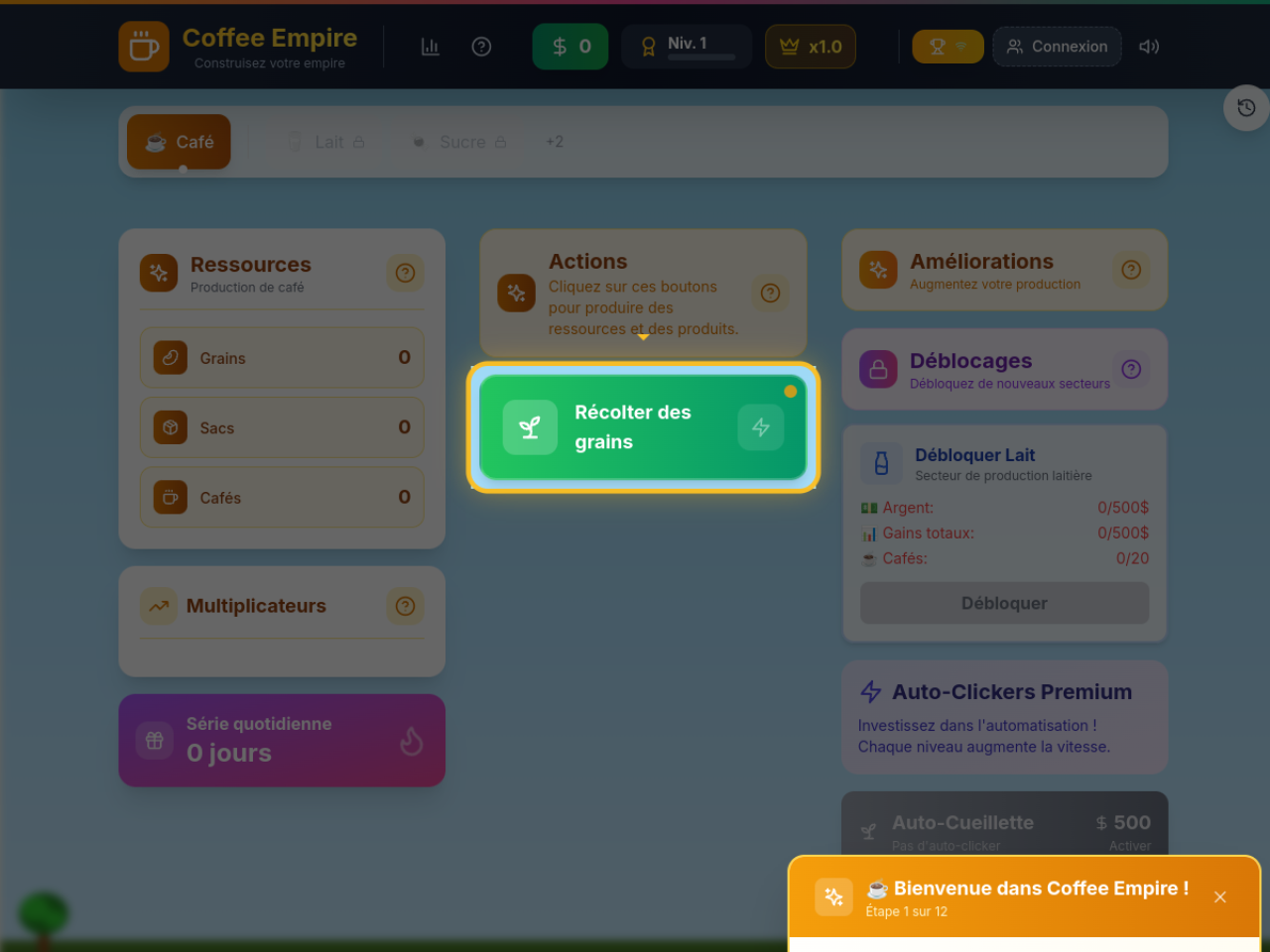 Coffee Empire screenshot